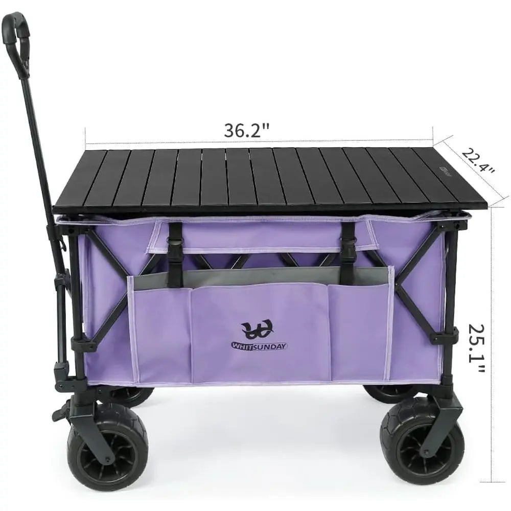 All-Terrain Heavy-Duty Utility Wagon, 400 lbs Capacity