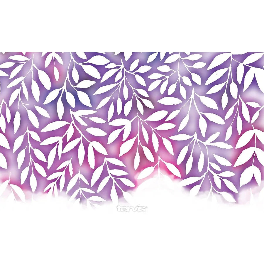 Double Walled Watercolor Floral Purple - Crystal Insulated Tumbler Cup Keeps Drinks Cold & Hot, 16oz - 4pk