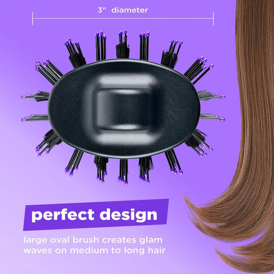 All-in-One Oval Dryer Brush, Hair Dryer & Volumizer, Hot Air Brush