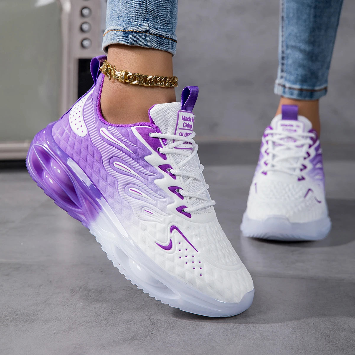 Running shoes, lightweight mesh breathable