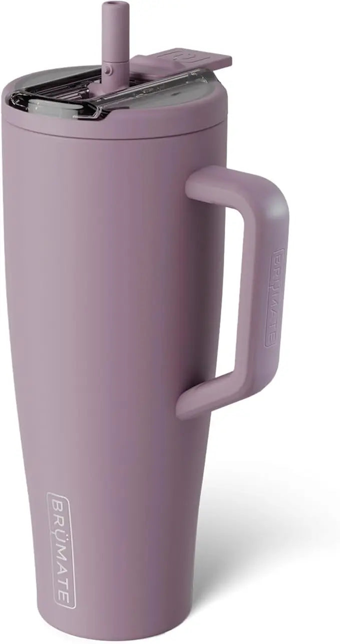 BrüMate Era 40 oz Tumbler with Handle and Straw | 100% Leakproof Insulated Stainless Steel