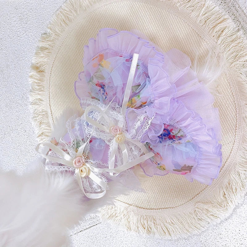 Purple Lolita Princess Dress for Small/Medium Pet