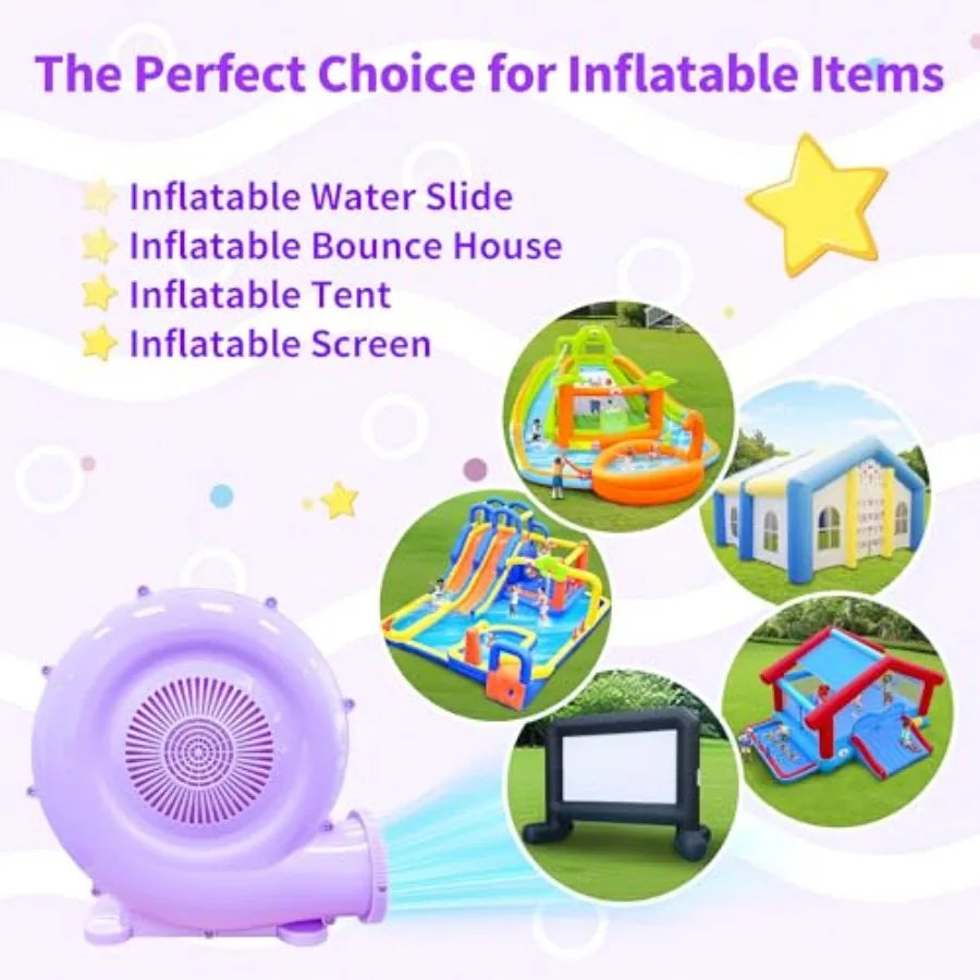 650W Purple Air Blower for Inflatables