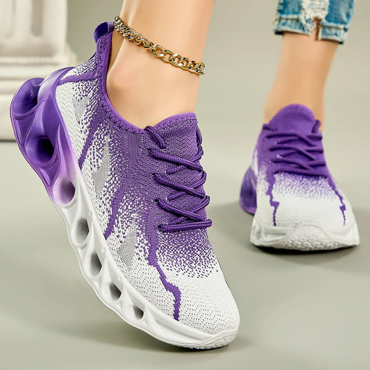 Women's Shoes 2025 New Summer Breathable Mesh Sports Mesh Shoes Casual Couple Blade Running Trendy Shoes