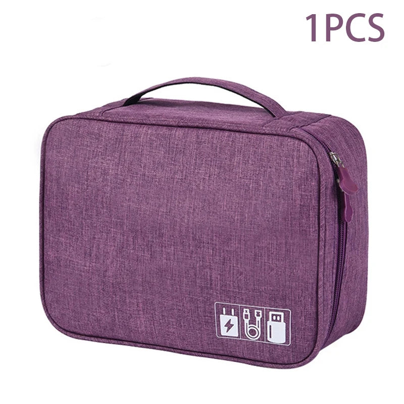 Travel Cable & Electronics Waterproof Storage Bag