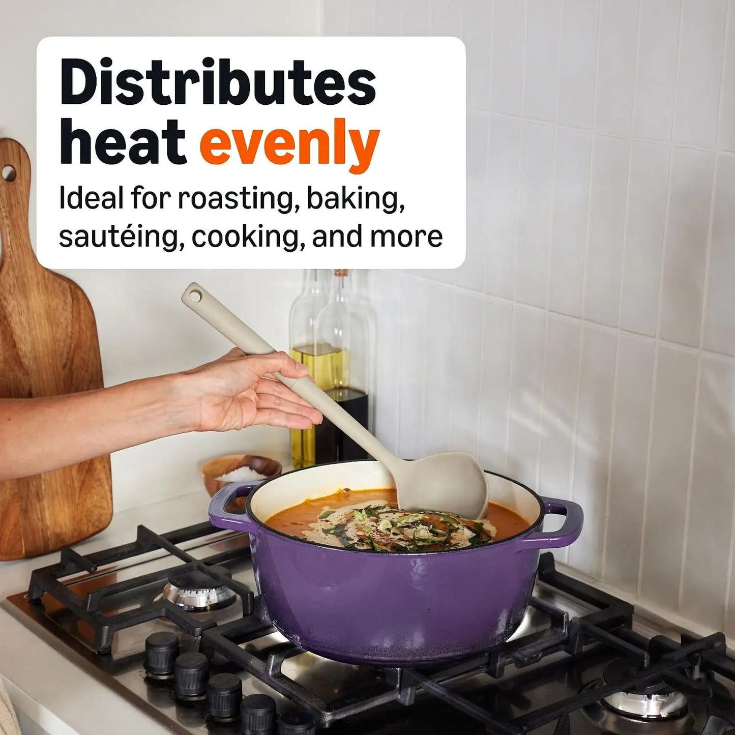 Enameled Cast Iron 6-Quart Dutch Oven