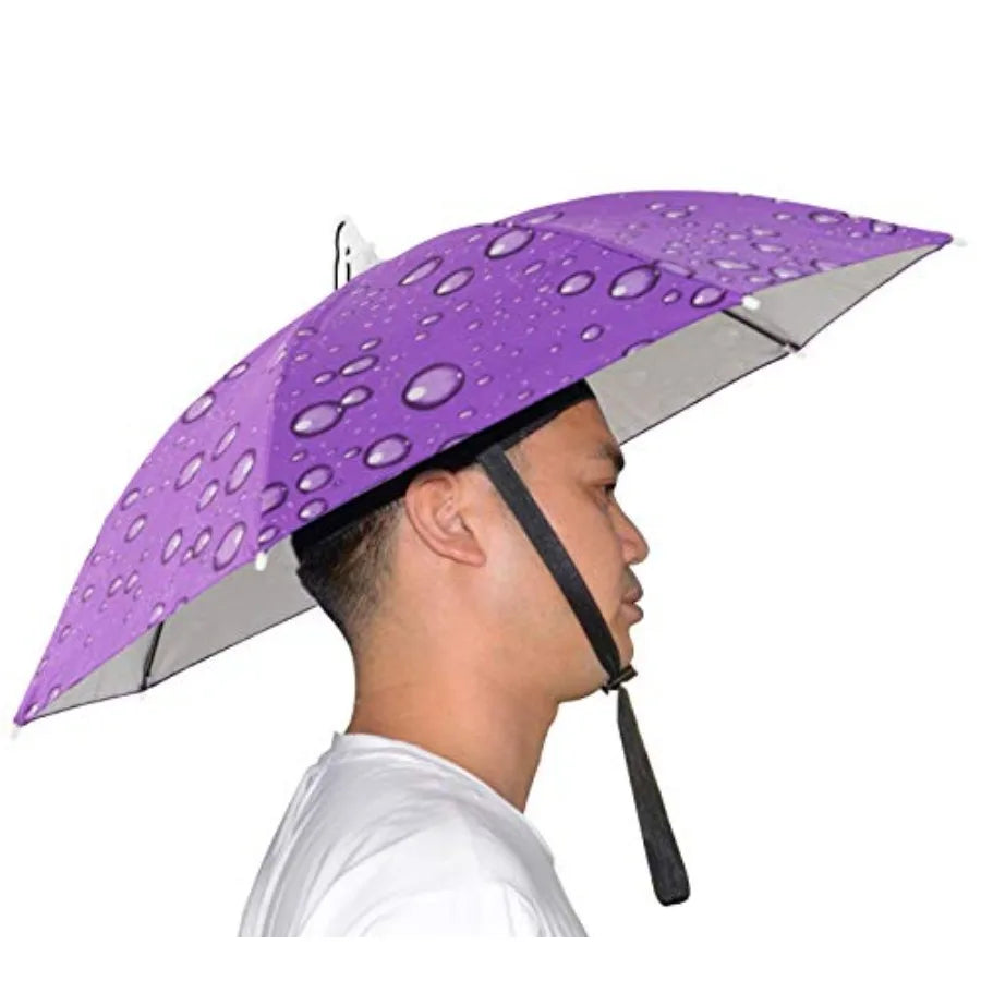 NEW-Vi Umbrella Hat Adult and Folding Cap