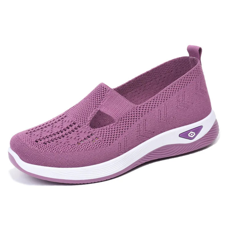 Breathable Hollow Out Slip-On Shoes for Women
