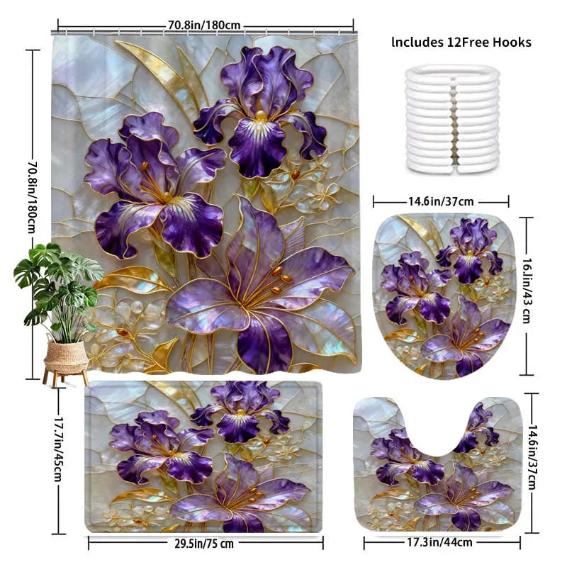 4pcs Bathroom Set