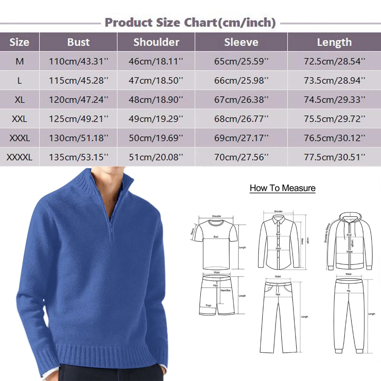 Sweaters For Men Clearance Casual Simple Bottom Sweater Warm Knit Half Zip Long Sleeve Sweater