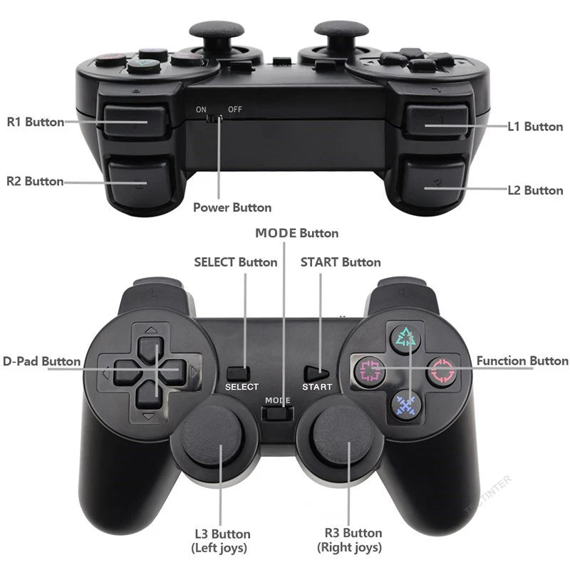 Wireless Gamepad for Sony PS2 Game Controller
