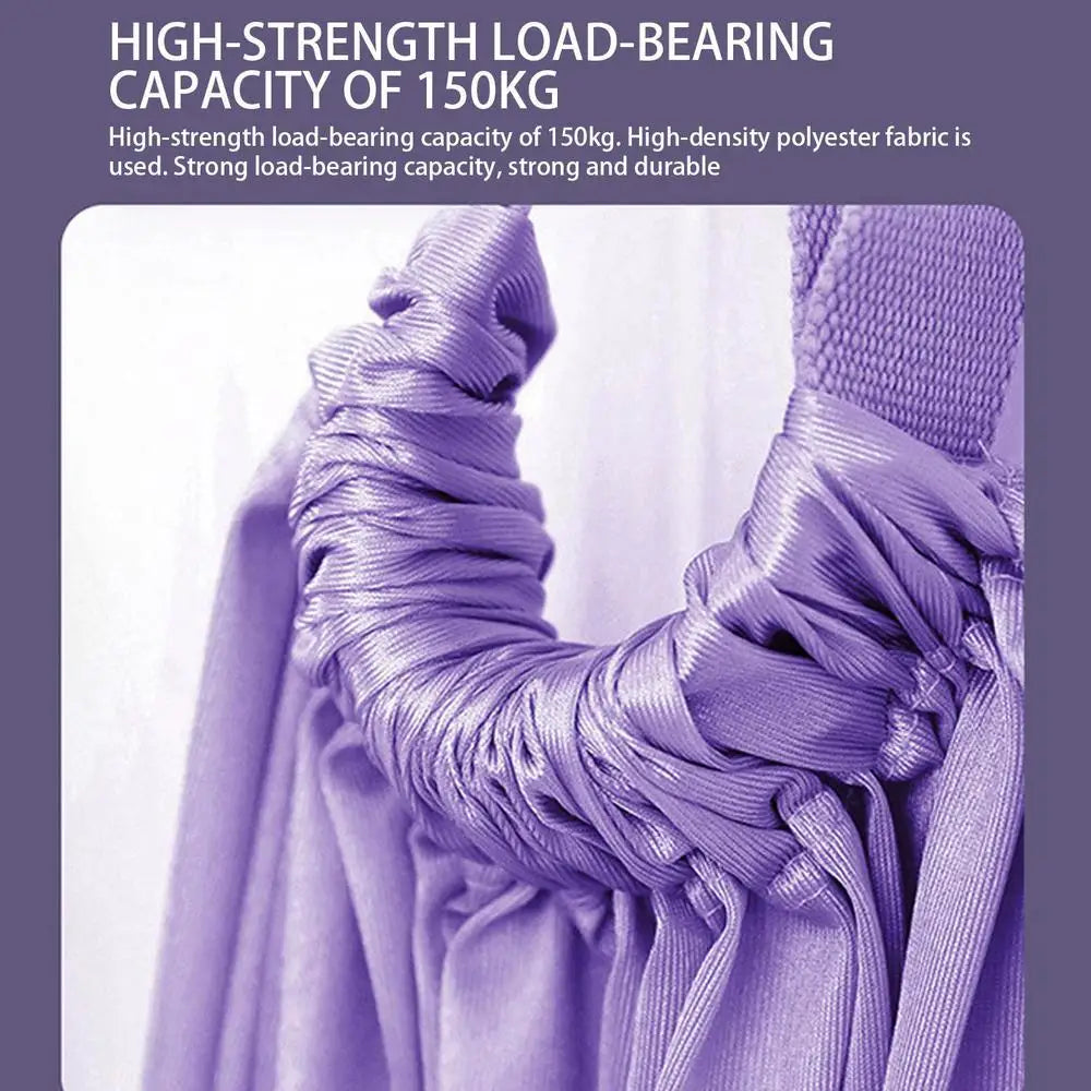 Adjustable Aerial Yoga Strap Hammock Swing Stretching Strap Anti-Gravity Inversion