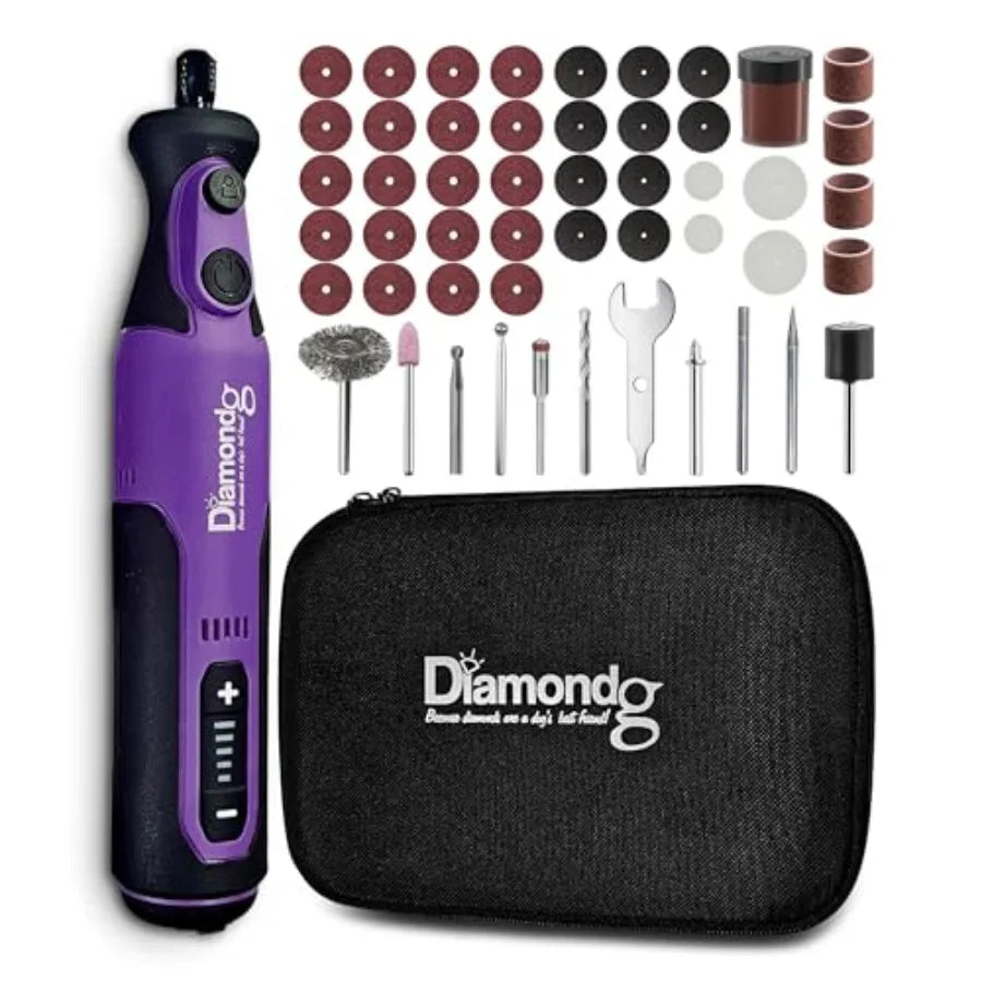 CR400 Variable Speed Rotary Tool Kit with Accessories, Cordless Precision Grinder
