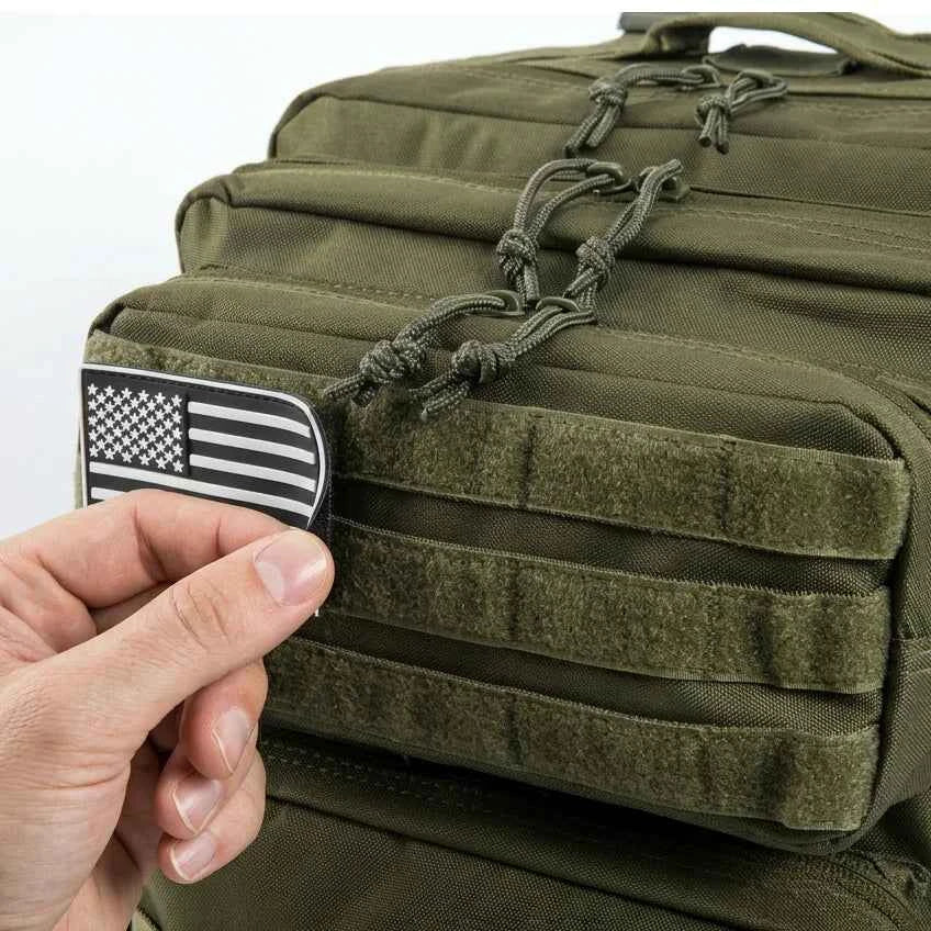 45L Tactical Travel Backpack, Large Capacity Multi Pocket Wear Resistan