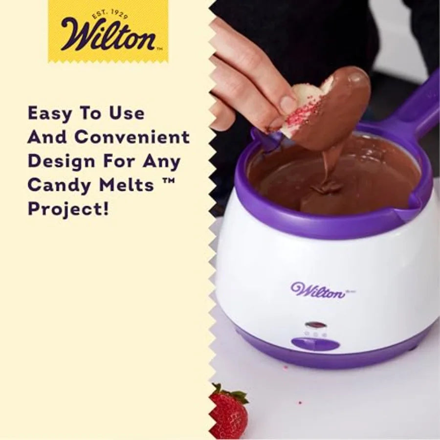 Candy Melts Melting Pot Perfect for Strawberries and Cakepops 2.5-cup Capacity