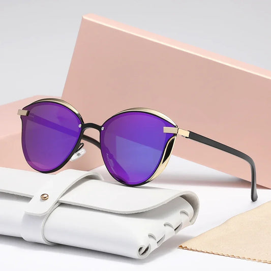 Stylish Polarized Sunglasses For Women Luxury Design Ladies Elegant Sun Glasses UV400 Protection