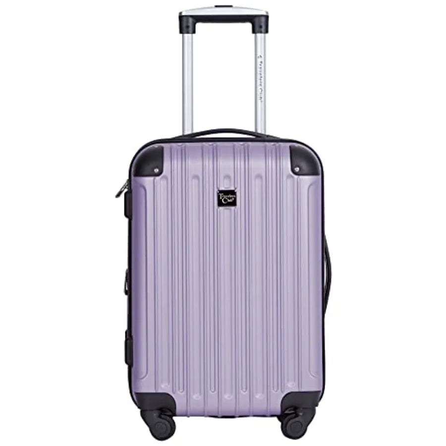 zz-Midtown Hardside 4-Piece Luggage Travel Set, Lilac