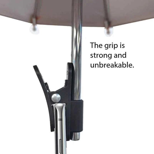 Outdoor phone holder/umbrella, mini rain umbrella, car sunshade umbrella, portable sun protection umbrella, collapsible umbrella - Purpleobsessions