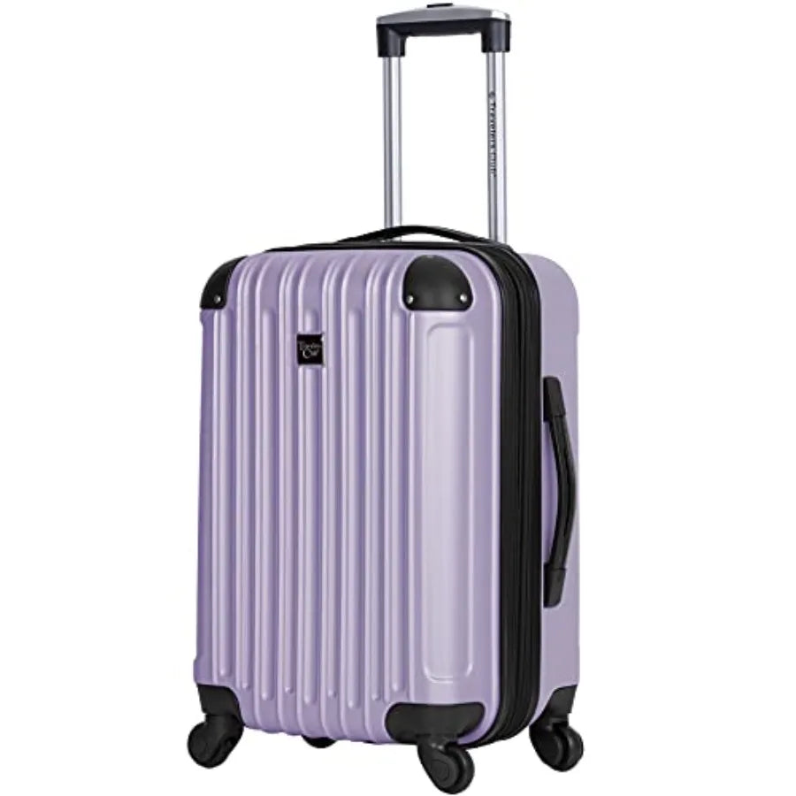 zz-Midtown Hardside 4-Piece Luggage Travel Set, Lilac