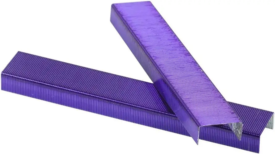 Violet Purple Standard Staples, 5000 Count Box - Heavy Duty