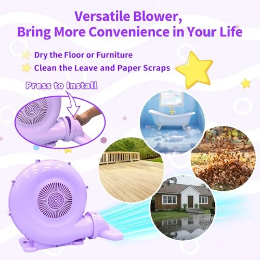 650W Purple Air Blower for Inflatables