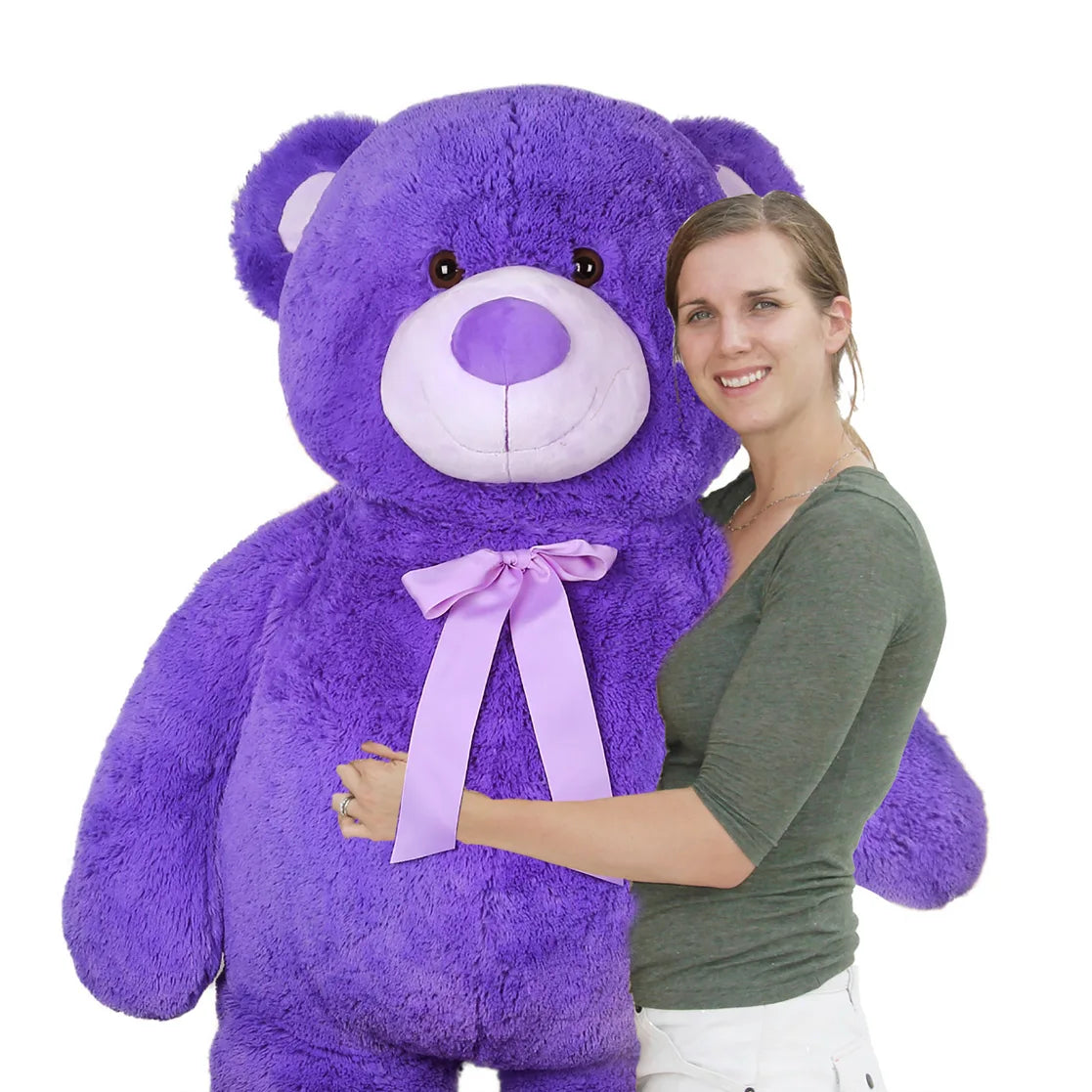 Giant Teddy Bear Stuffed Animals, 5Ft Big Bear Plush, Large Stuffed Toy