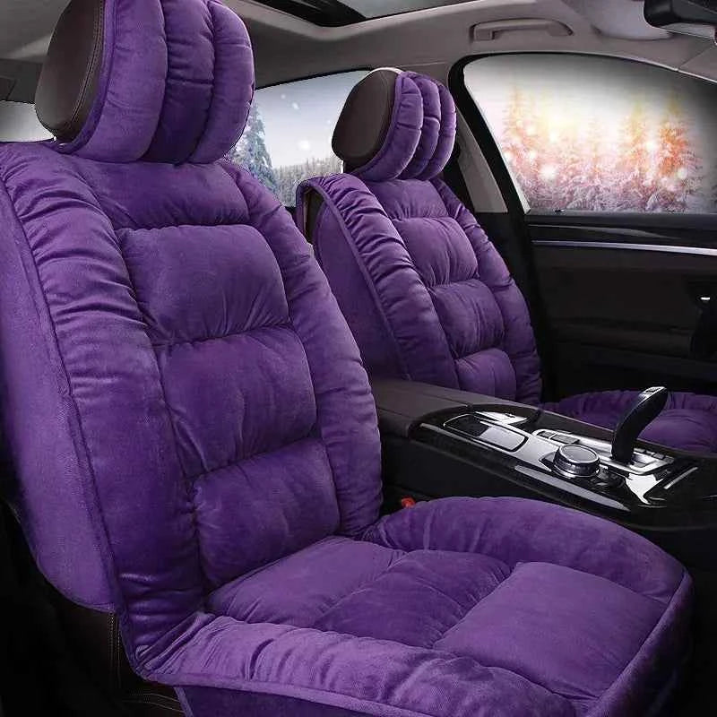 For Nissan Frontier car seat cover Winter short plush soft, comfortable, warm, thick and high-end, fully wrapped seat cover