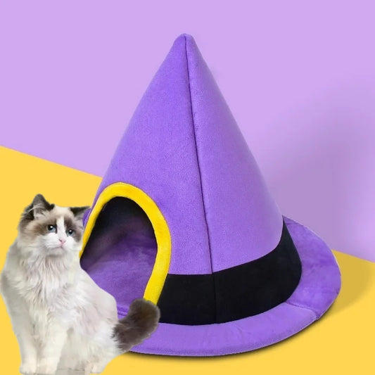 Halloween Soft Pet Sleeping House for Cat or Small Dog