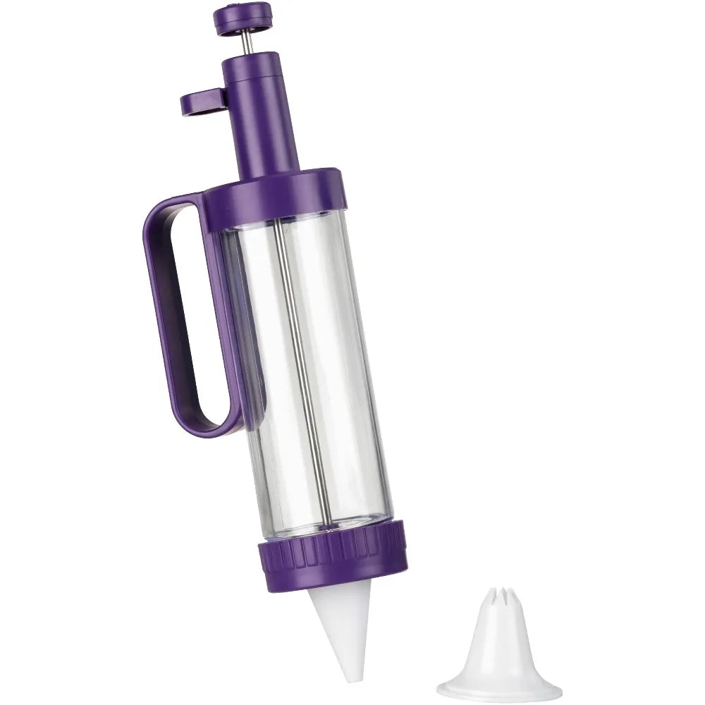 3-Piece Decorating Kit with Piping Bags, Tips, Spatula
