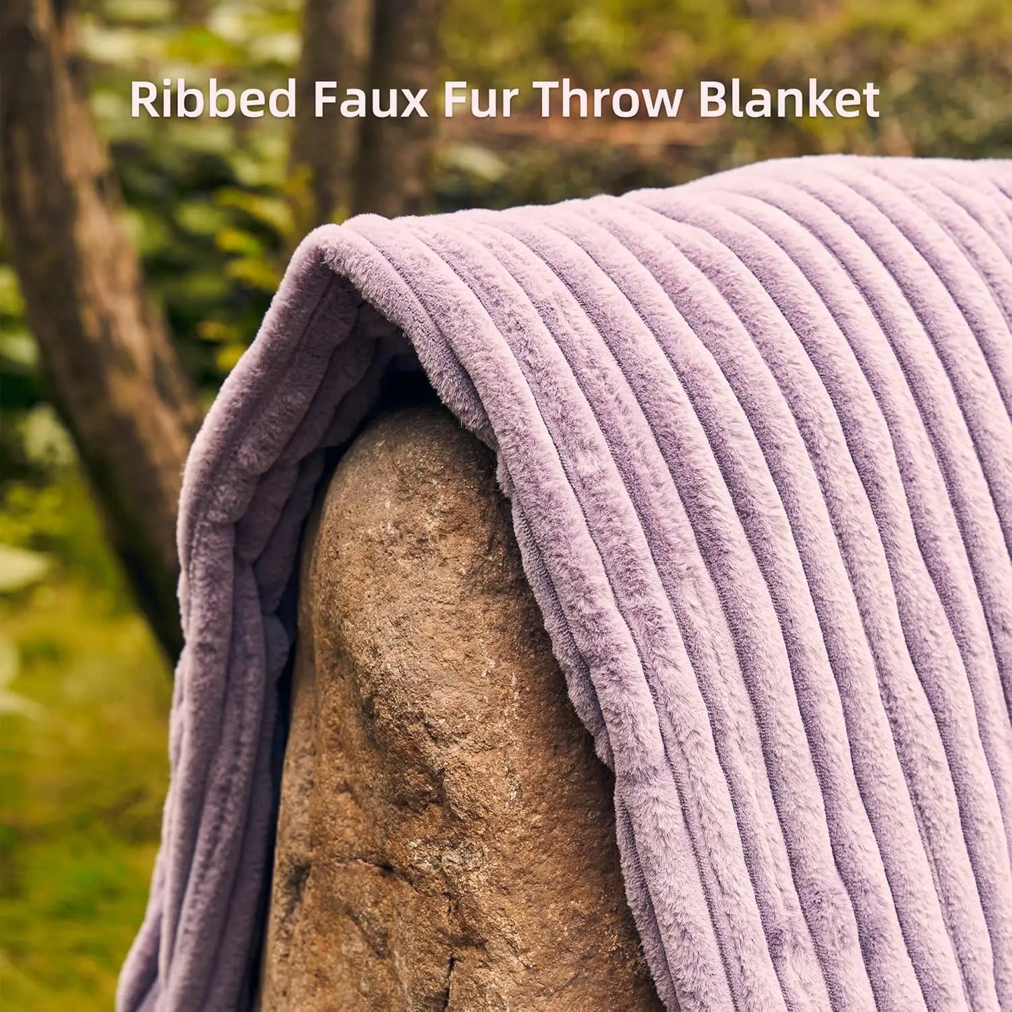Electric Heated Throw Blanket 50x60 Inches, 4 Heat Levels, Auto Shut-Off, Machine Washable, ETL FCC Certified