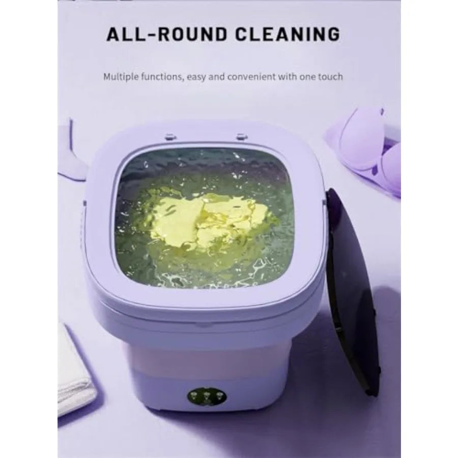 Portable Washing Machine Mini Washer 20L Upgraded Large Capacity Foldable Washer.