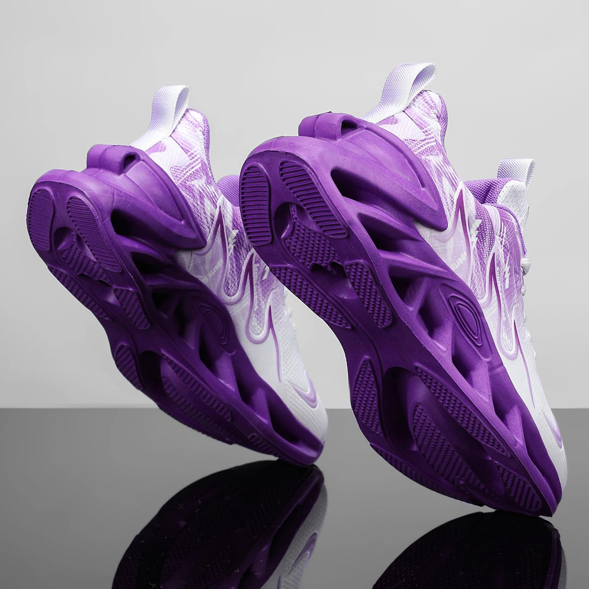 Running shoes for men and women, lightweight mesh, breathable and comfortable, flat and soft tennis shoes