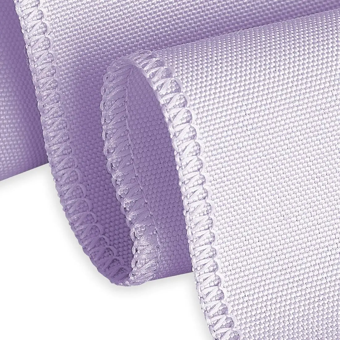 5 Pack 120 Inch Round Tablecloth Lavender, Wrinkle Resistant Polyester Fabric for Party Decor