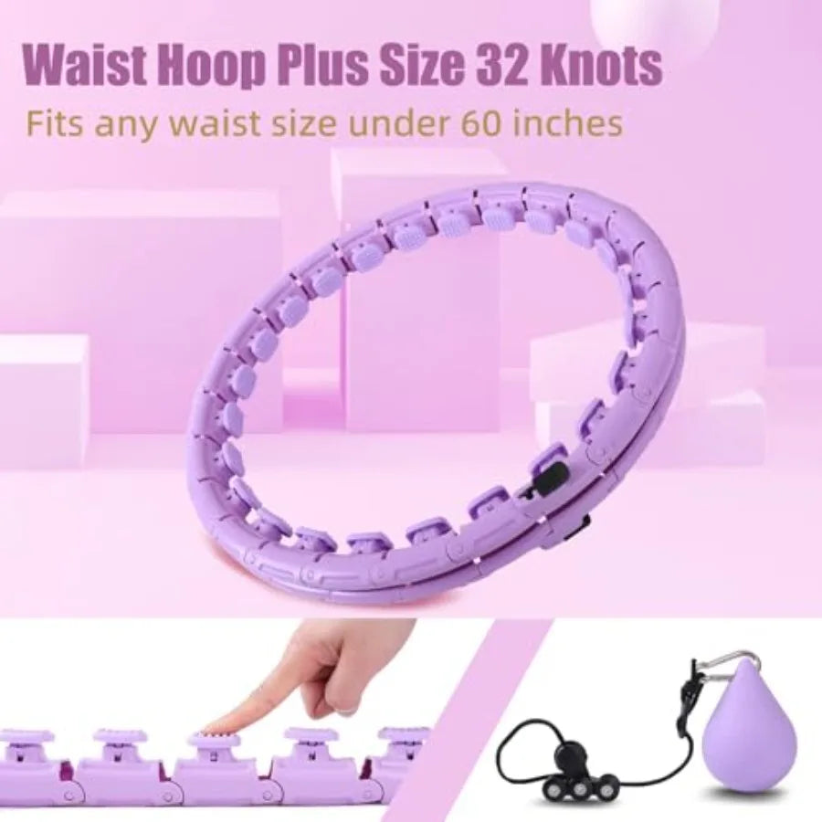 Waist Exercise Ring for Adults Weight Loss