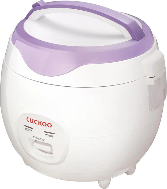 6-Cup Uncooked/ 12-Cup Cooked Versatile Rice Maker with Non-Stick Inner Pot