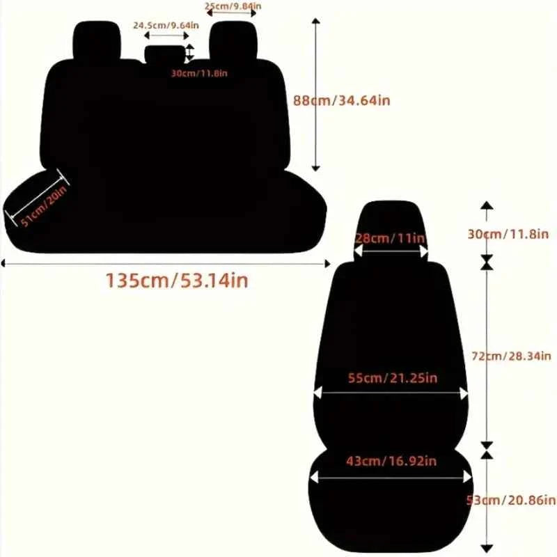 For Nissan Frontier car seat cover Winter short plush soft, comfortable, warm, thick and high-end, fully wrapped seat cover